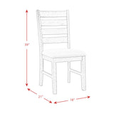 Brock 60" 7 Pc Dining Set