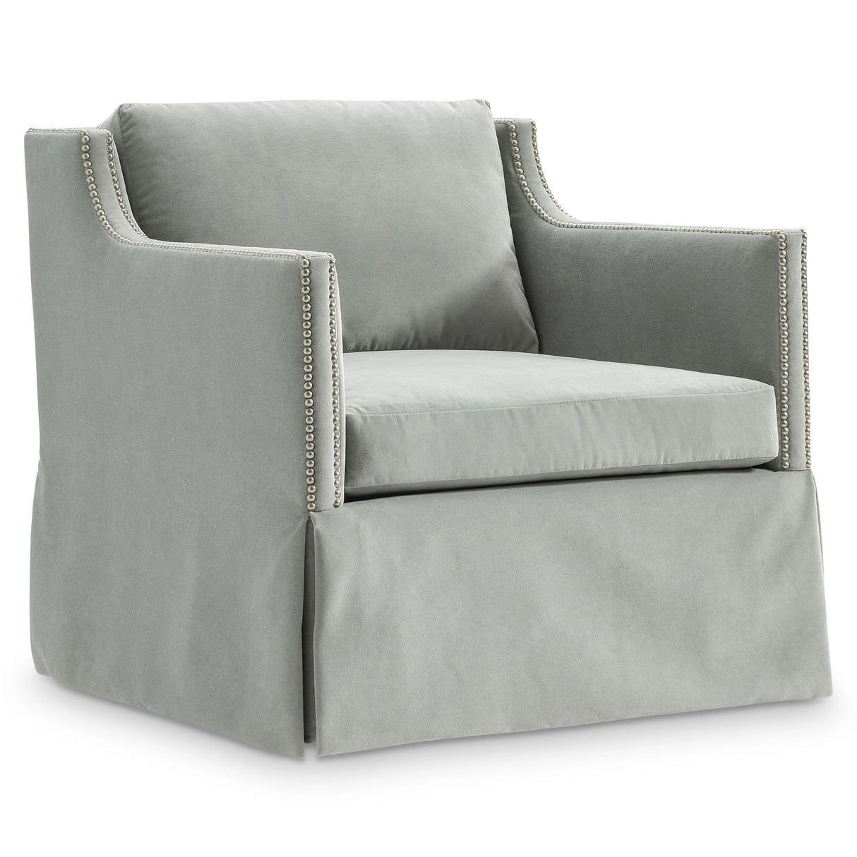 Delaney Fabric Swivel Chair