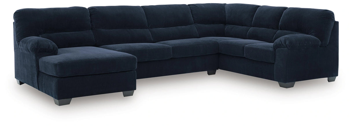 SimpleJoy 3-Piece Sectional w/ Chaise