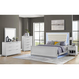 Denmark Dresser and Mirror Set in White