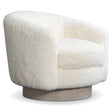 Camino Shearling Swivel Chair