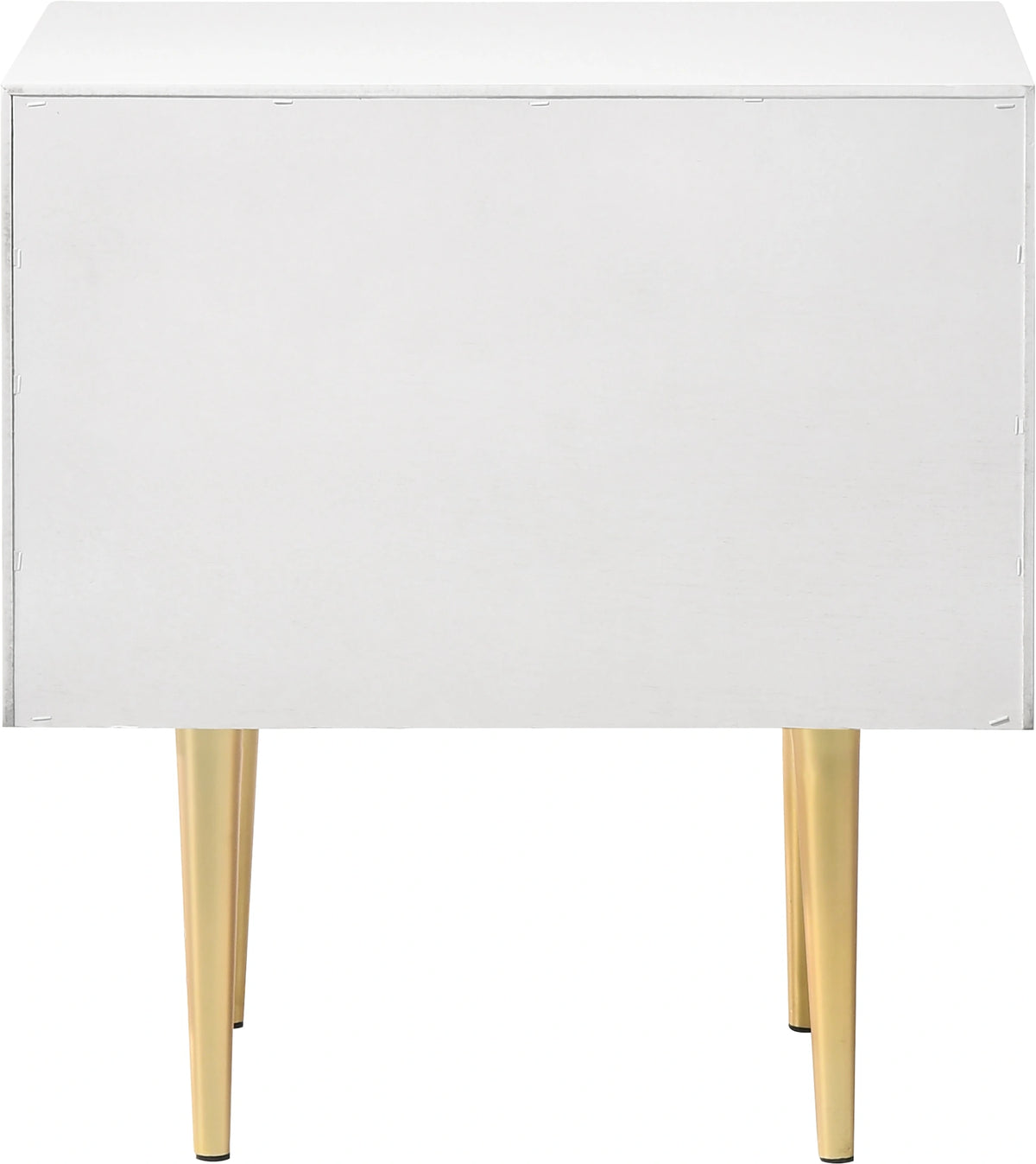 Modernist White Gloss Night Stand