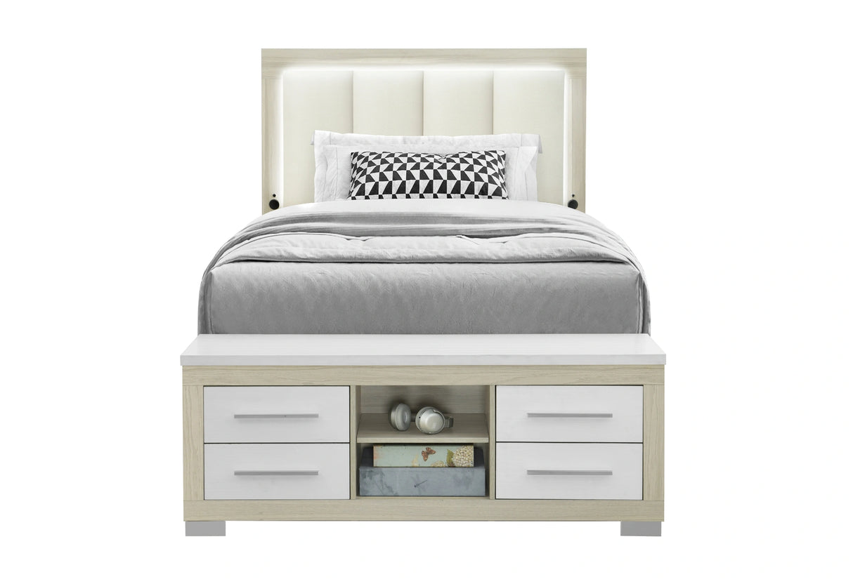Emma Bed with LED and USB