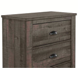 Crown Mark Furniture Coralee 5 Drawer Chest in Gray