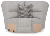 Acklen Place Power Sectional Reclining Sofa with Storage Console