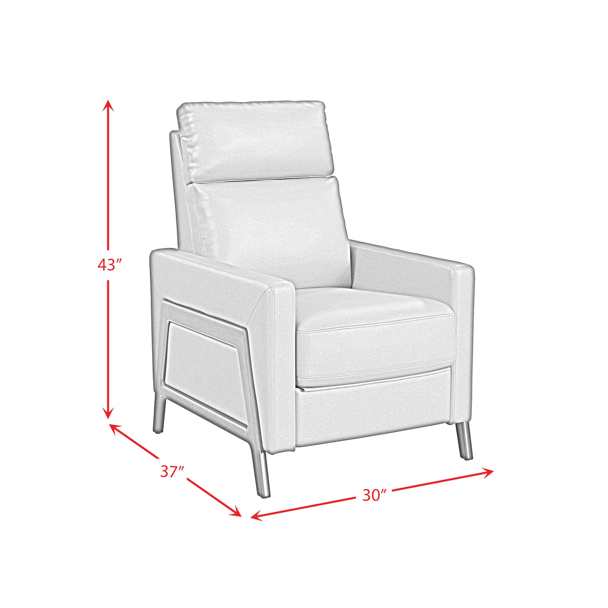 Tango P2 Recliner in Pebble Tan