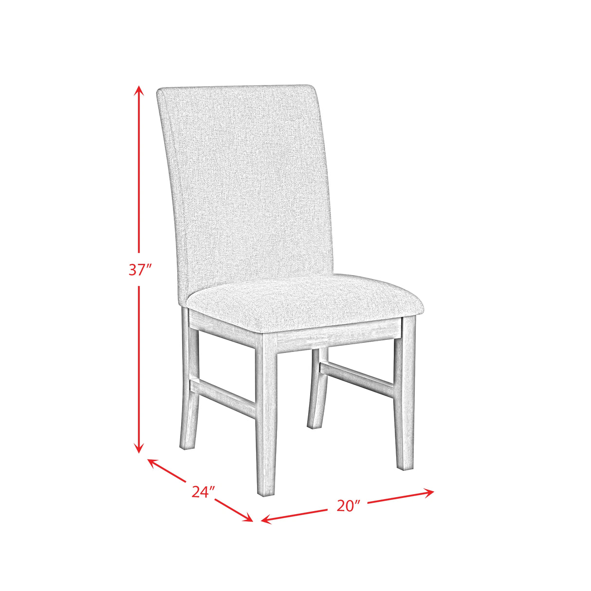 Santa Barbara Dining Set in Walnut