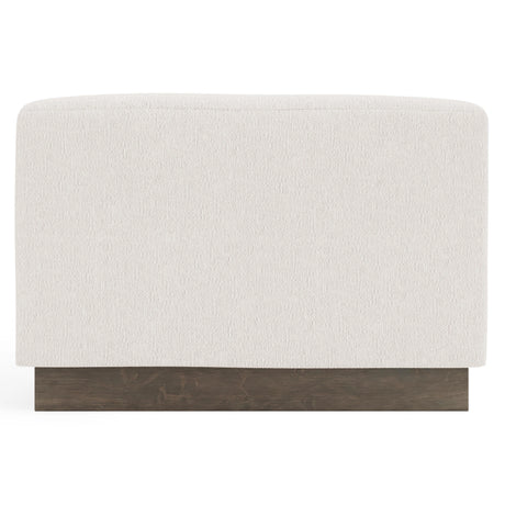 Merino Fabric Cocktail Ottoman