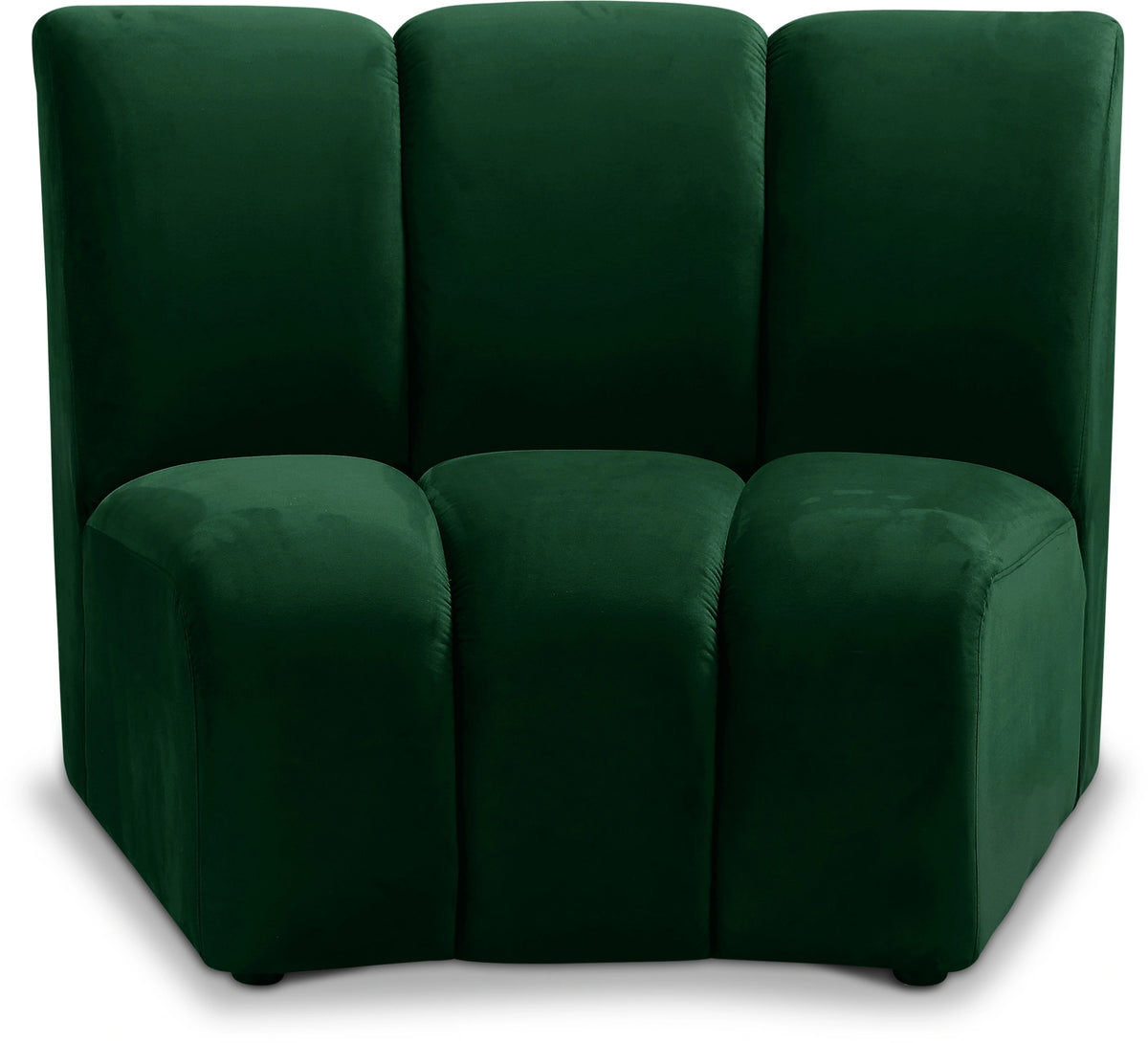 Infinity Green Velvet Modular Chair