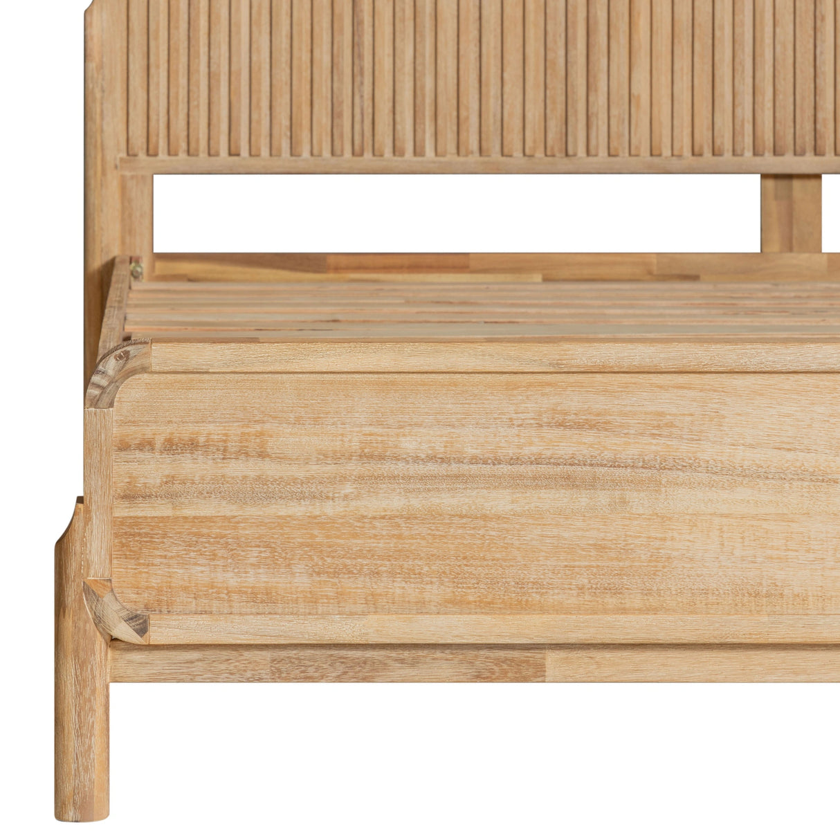 Mikala - Modern Natural Oak Bed