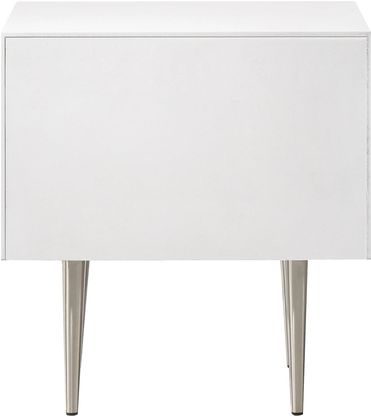 Modernist White Gloss Night Stand