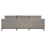 Noel Fabric Sofa Without Pillows