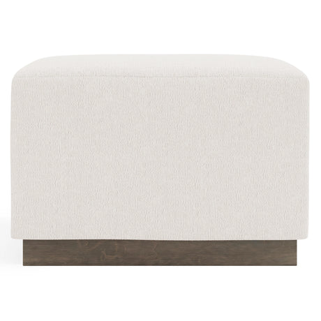 Merino Fabric Cocktail Ottoman