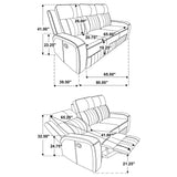 Raelynn Reclining Sofa Set