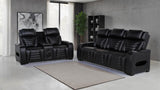 Zuma Dual Power Reclining Sofa Set