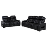 Zuma Dual Power Reclining Sofa Set