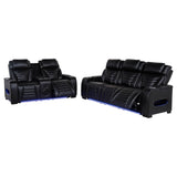 Zuma Dual Power Reclining Sofa Set