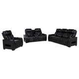 Zuma Dual Power Reclining Sofa Set