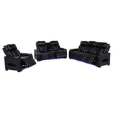 Zuma Dual Power Reclining Sofa Set