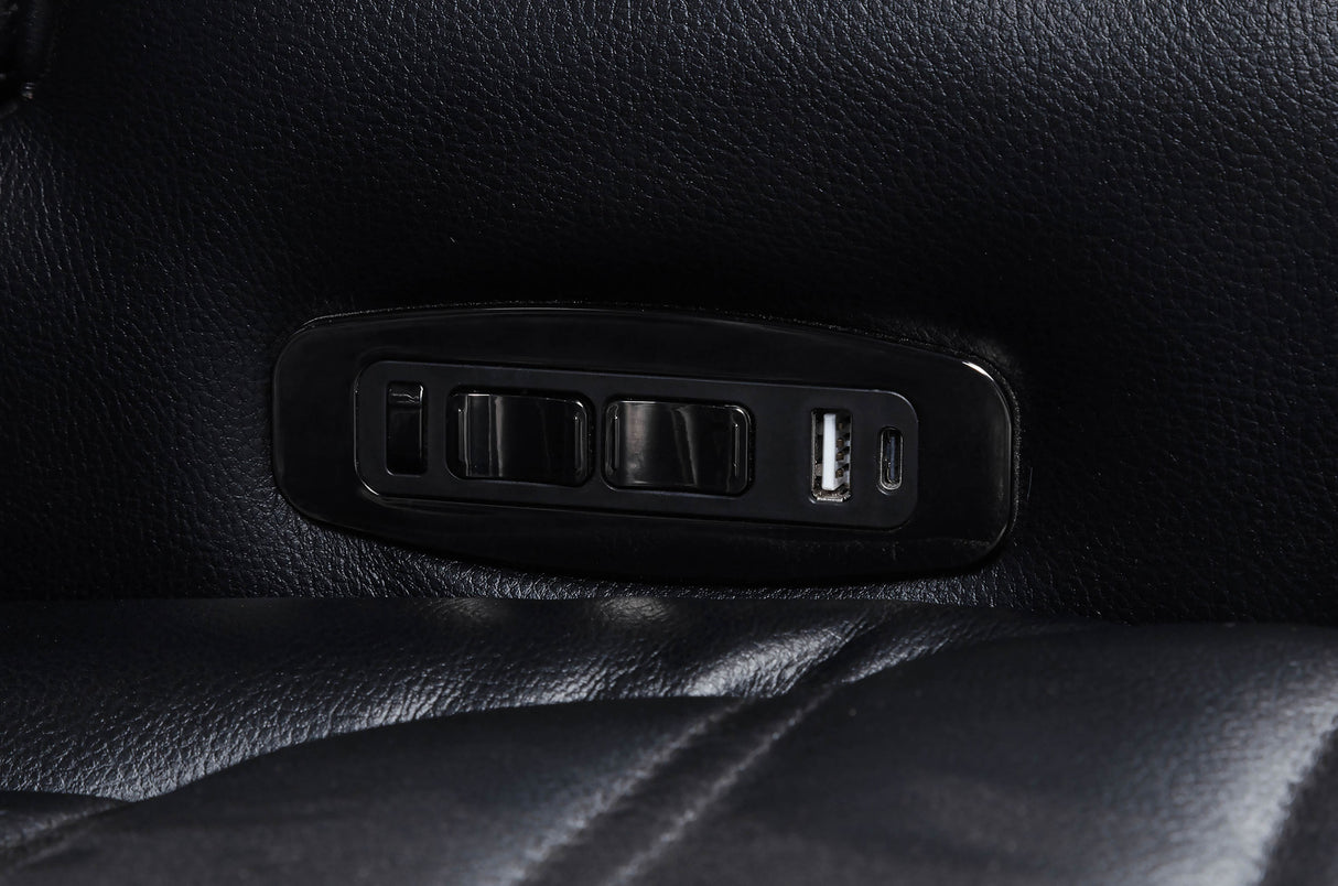 Zuma Dual Power Reclining Sofa Set