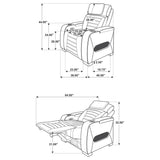 Zuma Dual Power Reclining Sofa Set