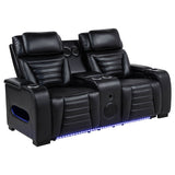 Zuma Dual Power Reclining Loveseat
