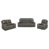 Brickston Triple Power Reclining Sofa Set