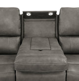 Brickston Triple Power Reclining Sofa