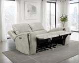 Brickston Triple Power Reclining Loveseat