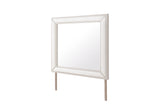 Clara Beige Upholstered Mirror