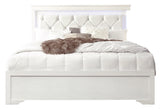 Pompei Bed with LED, Dresser, Mirror and Nightstand