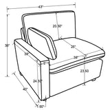 Collins Recling Sectionals