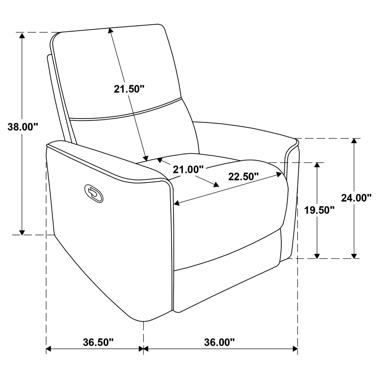 Navarro Glider Recliner