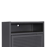 Ember Nightstand (C-1094) GREY NIGHTSTAND W/ USB