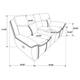 Sloane Reclining 3 Pc Set