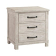 Elements International Scott Nightstand in White image