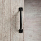 Elements International Scott Queen Platform Storage Bed in White