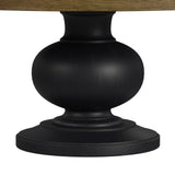 Heritage & Home Dining Set in Oak Brown and Black