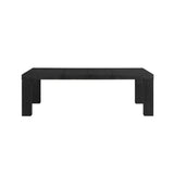 Grady 7PC Dining Set in Black-Table & Six Slat Back Chairs