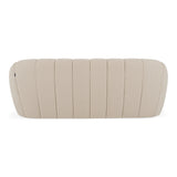 Yolonda - Modern Beige Fabric Bed