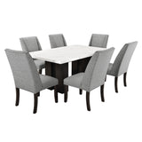 Faust Dining Chair (2 Per Carton)-Gray