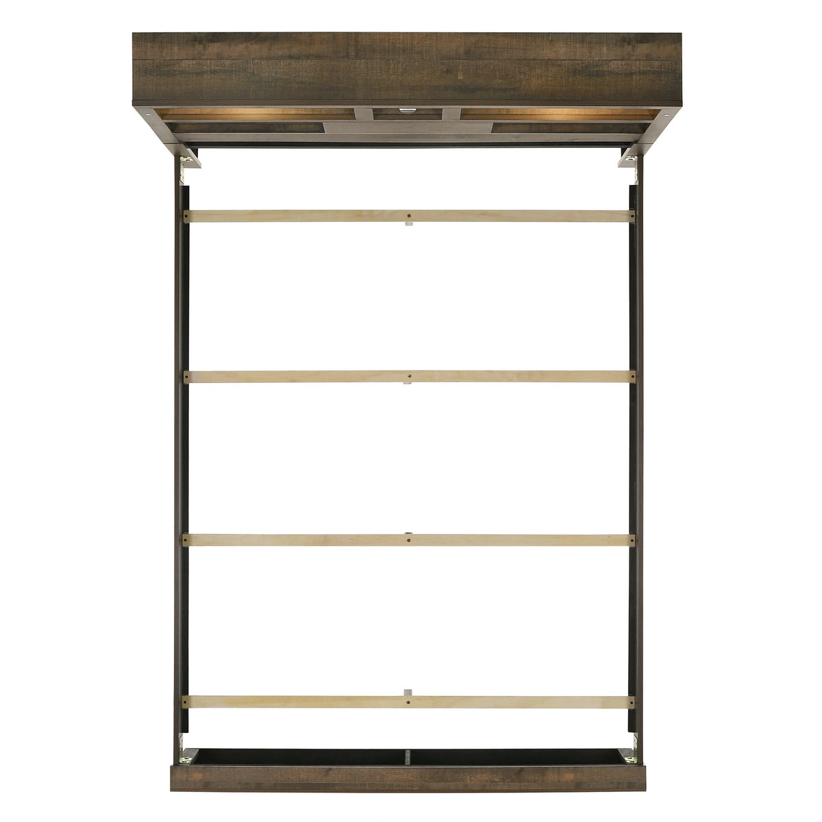 Bailey Bookcase Panel Bedroom Set with 2 Nightstands