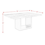 Valentino White Dining Table