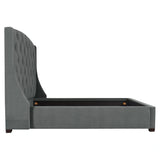 Jordan Fabric Shelter Bed Queen (64" H)
