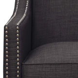 Erica 497 Chair W/Chrome Nails Heirloom Charcoal (ISTA 3)