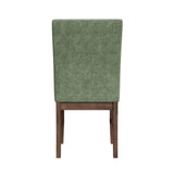 Santa Barbara Dining Side Chair with Fabric in Walnut (2 Per Carton)