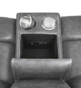 Conrad Reclining Glider Loveseat