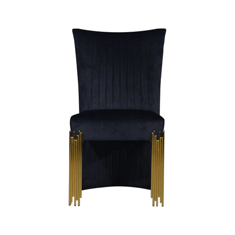 Empire Ladderback Dining Chair (2 Per Carton)-Black