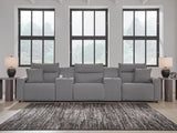 Modmax II Power Reclining Sectional with Consoles