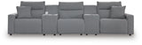 Modmax II 5-Piece Reclining Sectional with Consoles